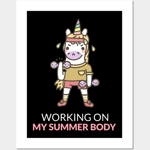 Working on my summer body Wall Art by WizardingWorld